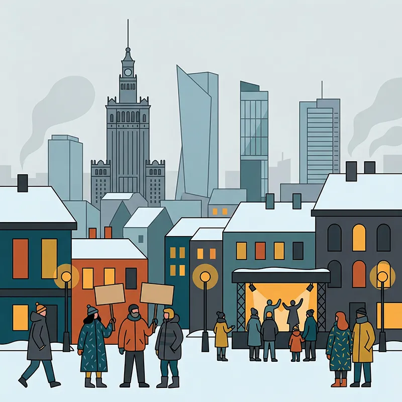 Ilustracja SKWER, Warszawa